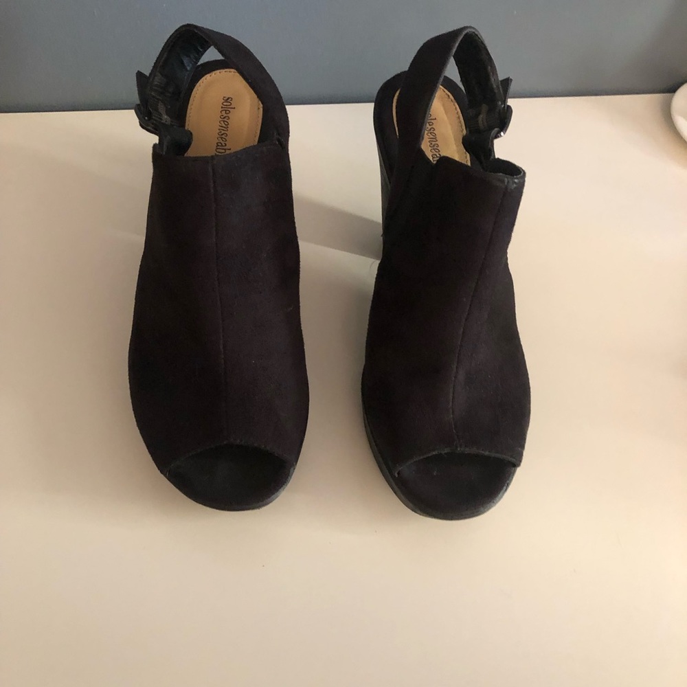 2/$20 Peep toe heels